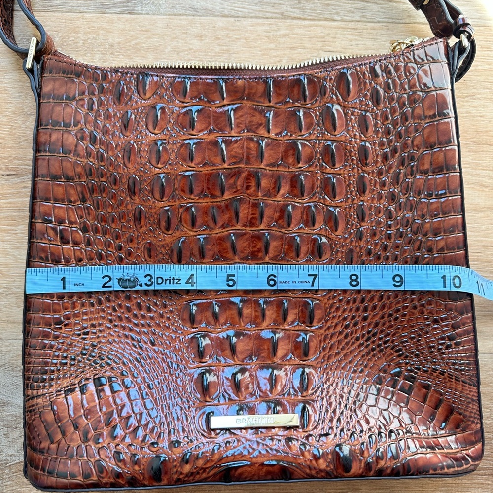 Brahmin Katie Crossbody in Pecan Melbourne - Picture 13 of 14